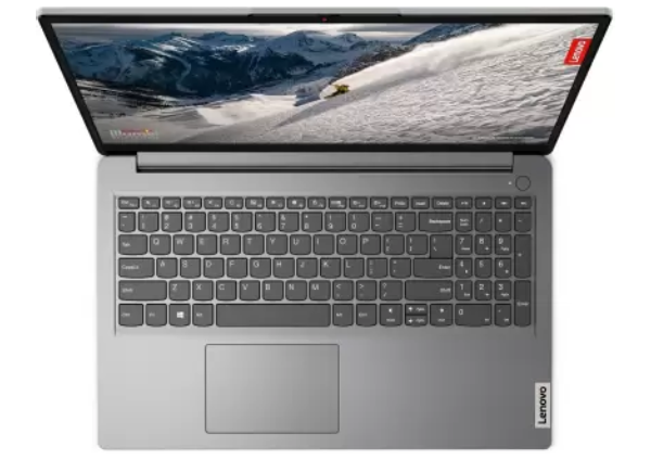 Lenovo IdeaPad 1 AMD Athlon Dual Core 7120U - (8 GB/512 GB SSD/Windows 11 Home) 15AMN7 Thin and Light Laptop  (15.6 inch, Cloud Grey, 1.58 Kg, With MS Office)